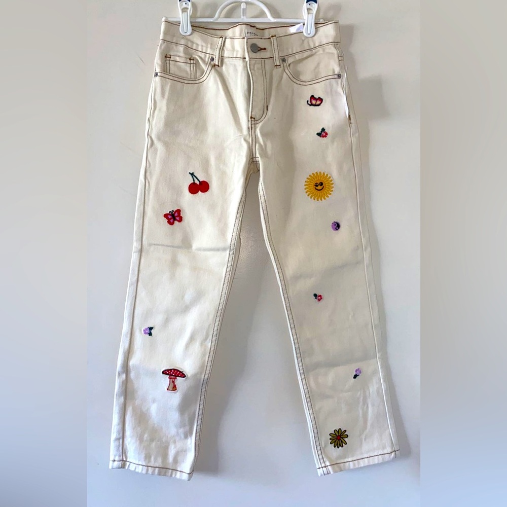3/$20 ✨ Pacsun Kids Embroidered Straight Leg Jeans